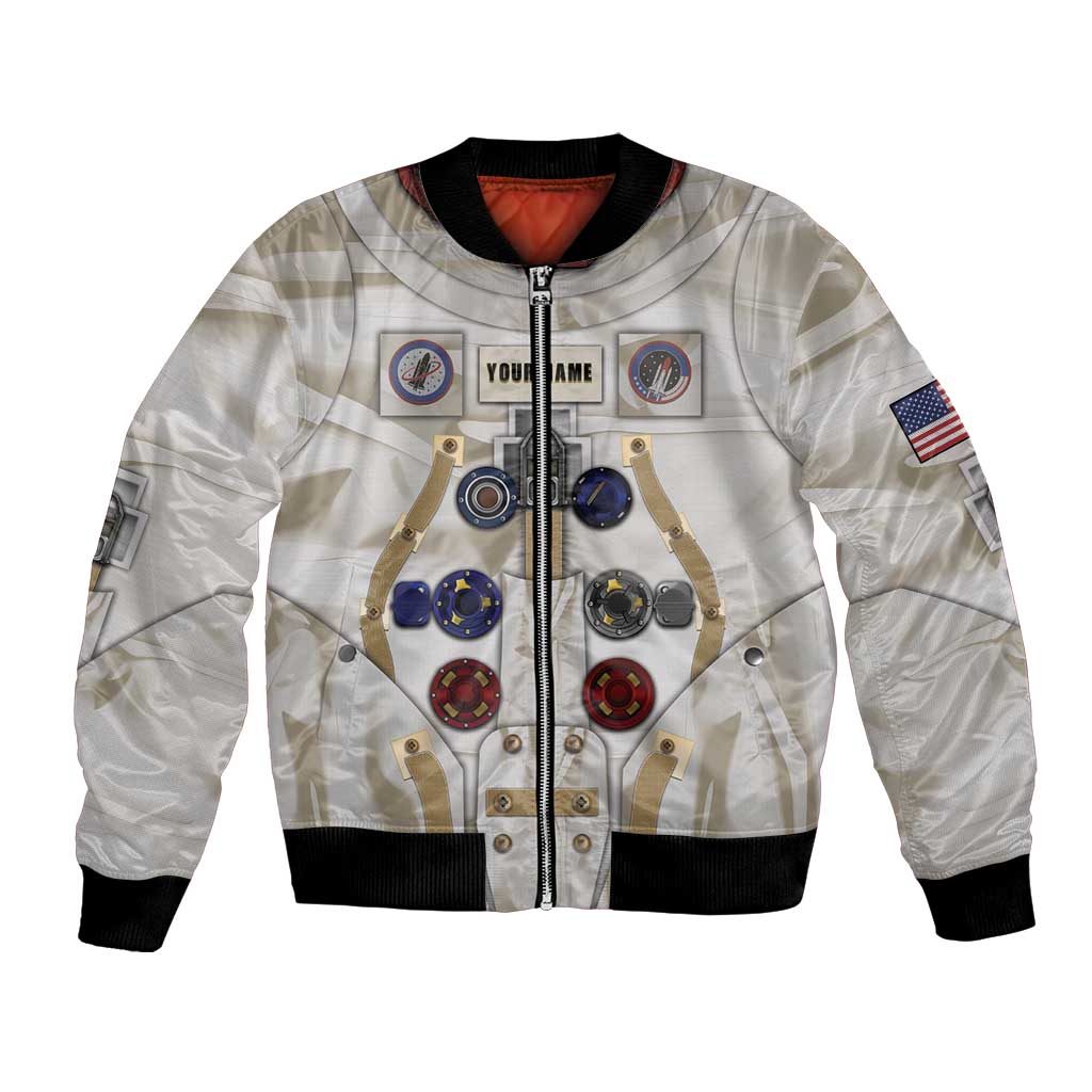 Personalized Astronaut Bomber Jacket Space Explorer - Wonder Print Shop