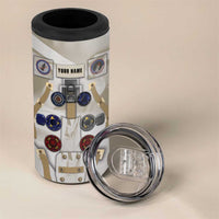 Personalized Astronaut 4 in 1 Can Cooler Tumbler Space Explorer - Wonder Print Shop
