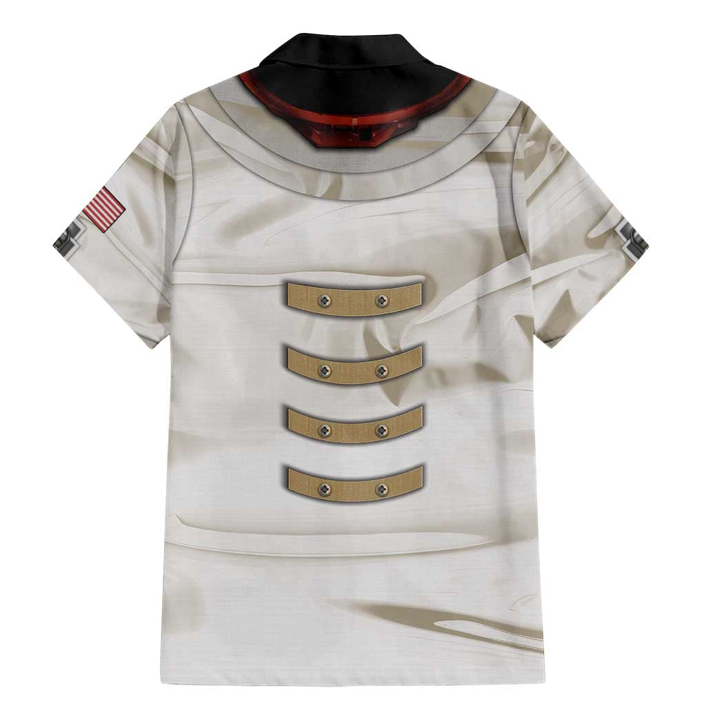 Personalized Astronaut Family Matching Mermaid Dress and Hawaiian Shirt Space Explorer - Wonder Print Shop