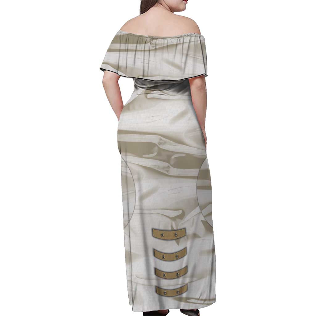 Personalized Astronaut Family Matching Off Shoulder Maxi Dress and Hawaiian Shirt Space Explorer - Wonder Print Shop