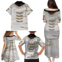 Personalized Astronaut Family Matching Puletasi and Hawaiian Shirt Space Explorer - Wonder Print Shop