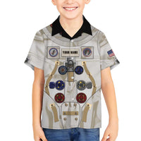 Personalized Astronaut Family Matching Puletasi and Hawaiian Shirt Space Explorer - Wonder Print Shop