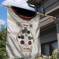 Personalized Astronaut Garden Flag Space Explorer - Wonder Print Shop