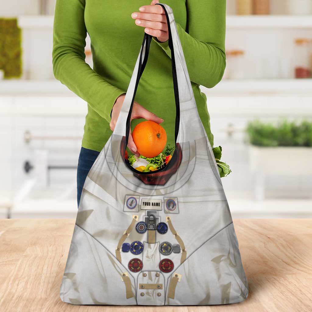 Personalized Astronaut Grocery Bag Space Explorer - Wonder Print Shop