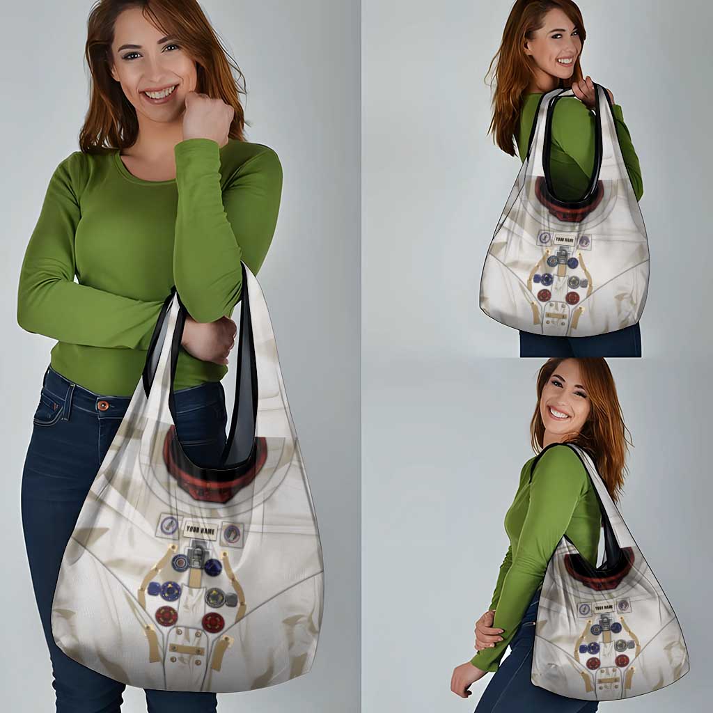 Personalized Astronaut Grocery Bag Space Explorer - Wonder Print Shop