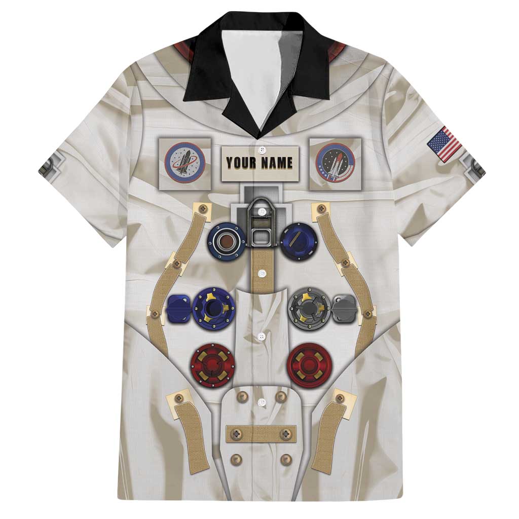 Personalized Astronaut Hawaiian Shirt Space Explorer - Wonder Print Shop