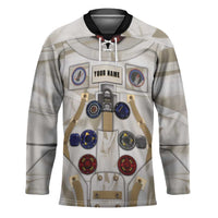 Personalized Astronaut Hockey Jersey Space Explorer - Wonder Print Shop