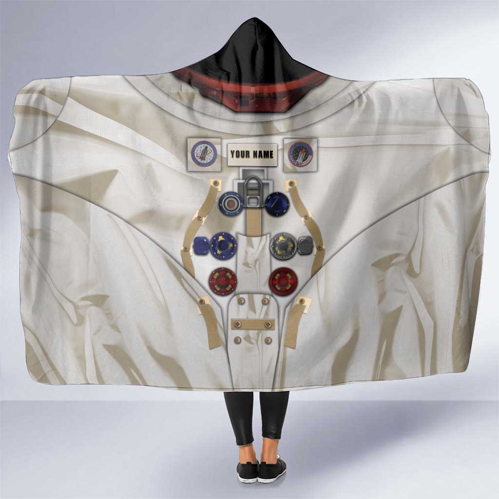 Personalized Astronaut Hooded Blanket Space Explorer - Wonder Print Shop