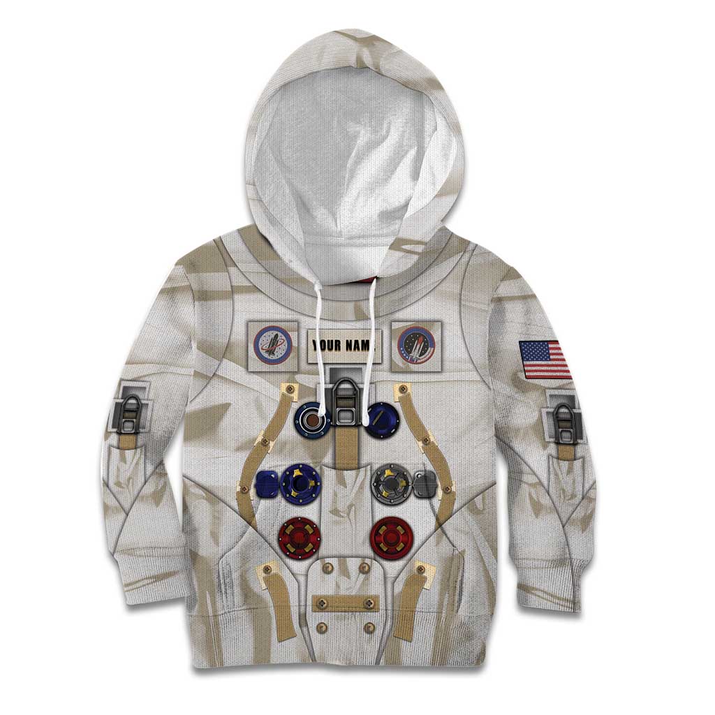 Personalized Astronaut Kid Hoodie Space Explorer - Wonder Print Shop