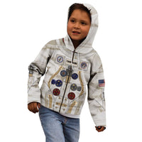 Personalized Astronaut Kid Hoodie Space Explorer - Wonder Print Shop