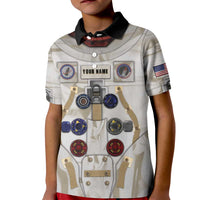 Personalized Astronaut Kid Polo Shirt Space Explorer - Wonder Print Shop