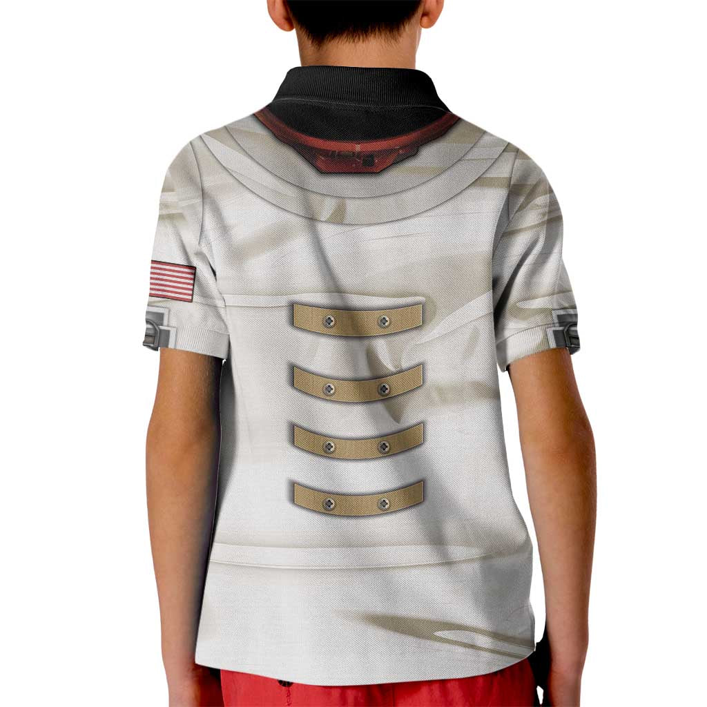Personalized Astronaut Kid Polo Shirt Space Explorer - Wonder Print Shop