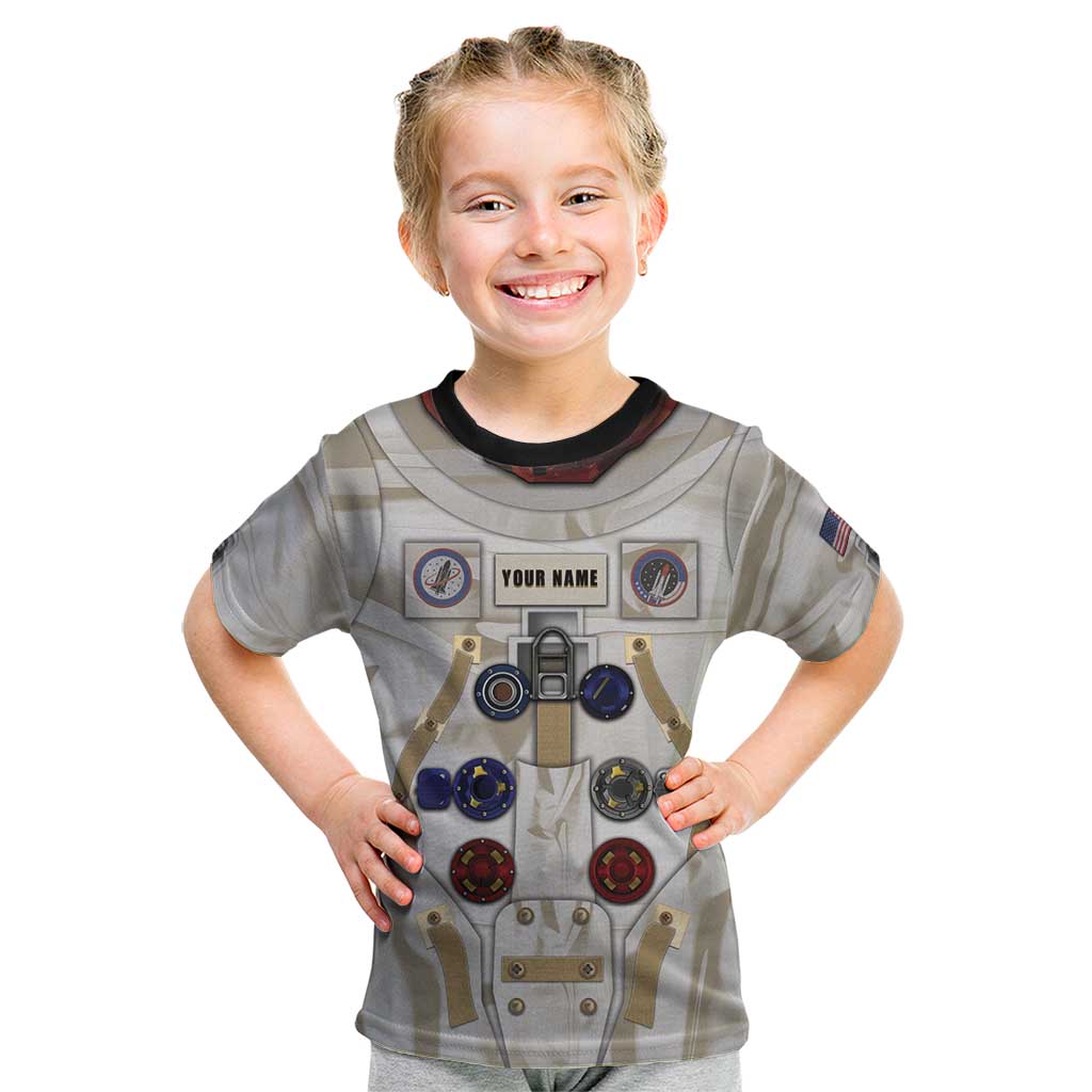 Personalized Astronaut Kid T Shirt Space Explorer - Wonder Print Shop