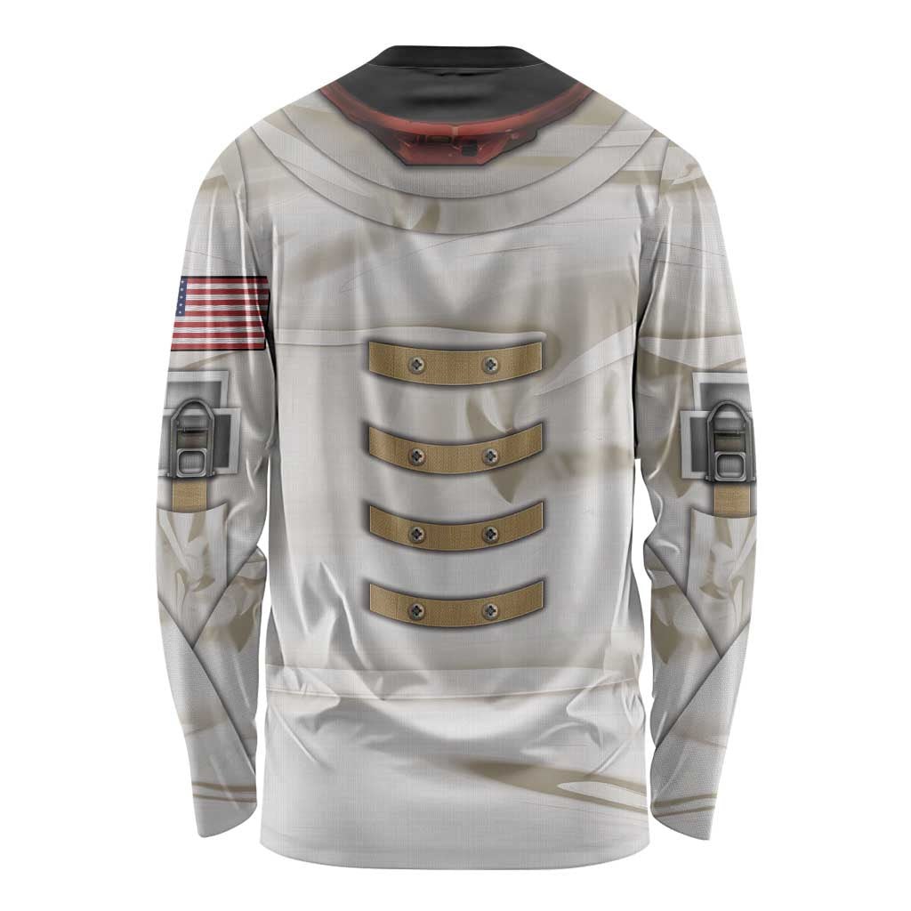 Personalized Astronaut Long Sleeve Shirt Space Explorer - Wonder Print Shop