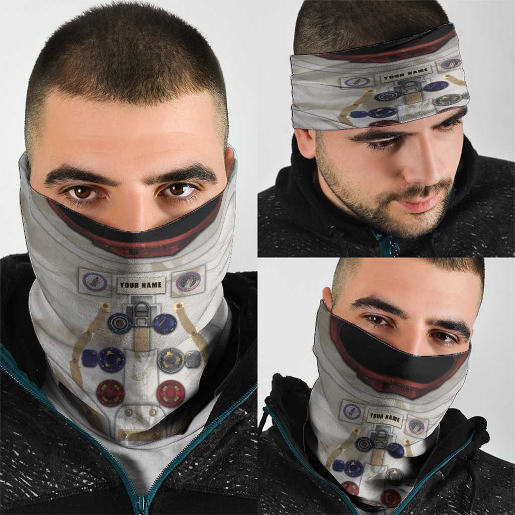 Personalized Astronaut Neck Gaiter Space Explorer - Wonder Print Shop