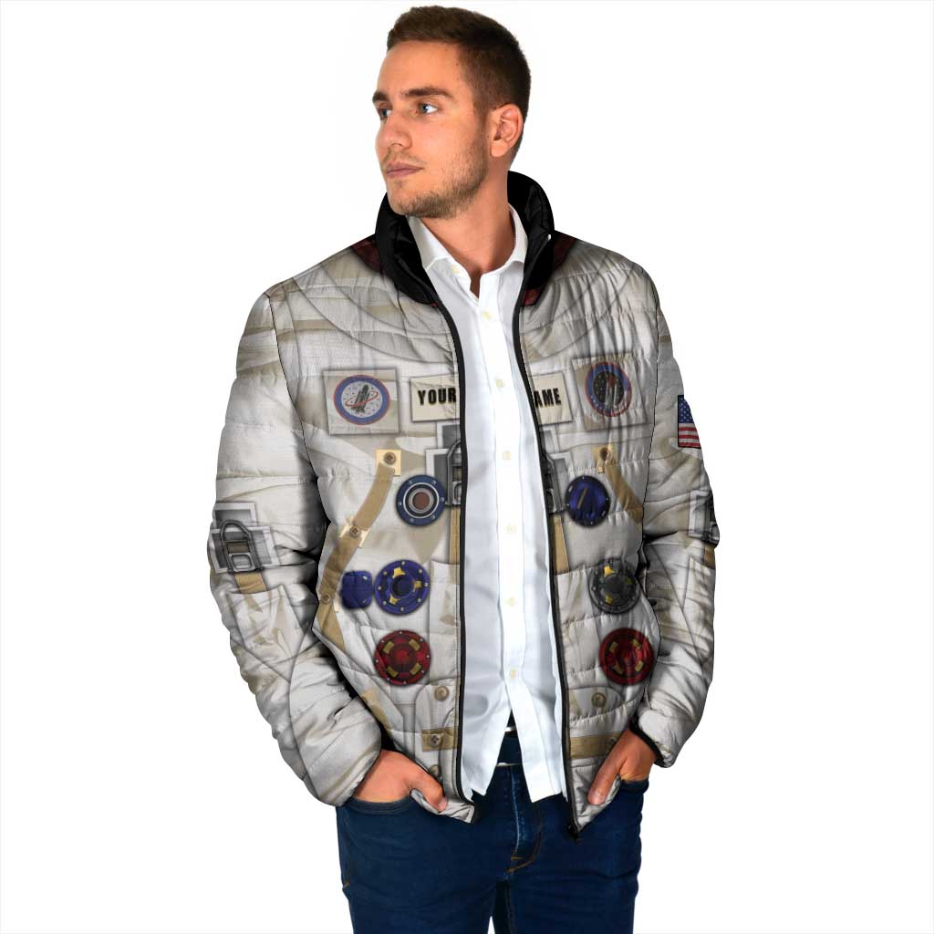 Personalized Astronaut Padded Jacket Space Explorer - Wonder Print Shop