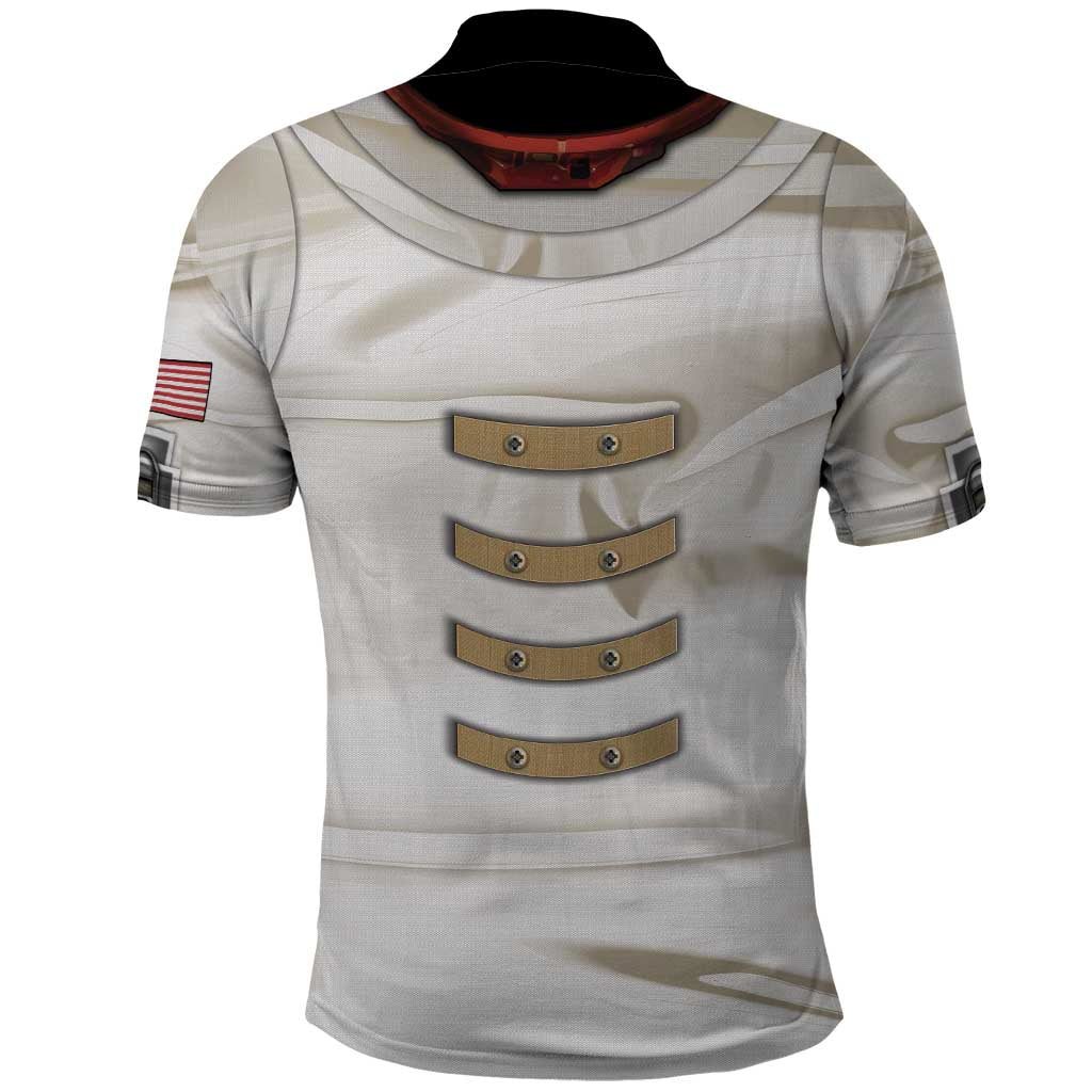Personalized Astronaut Polo Shirt Space Explorer - Wonder Print Shop