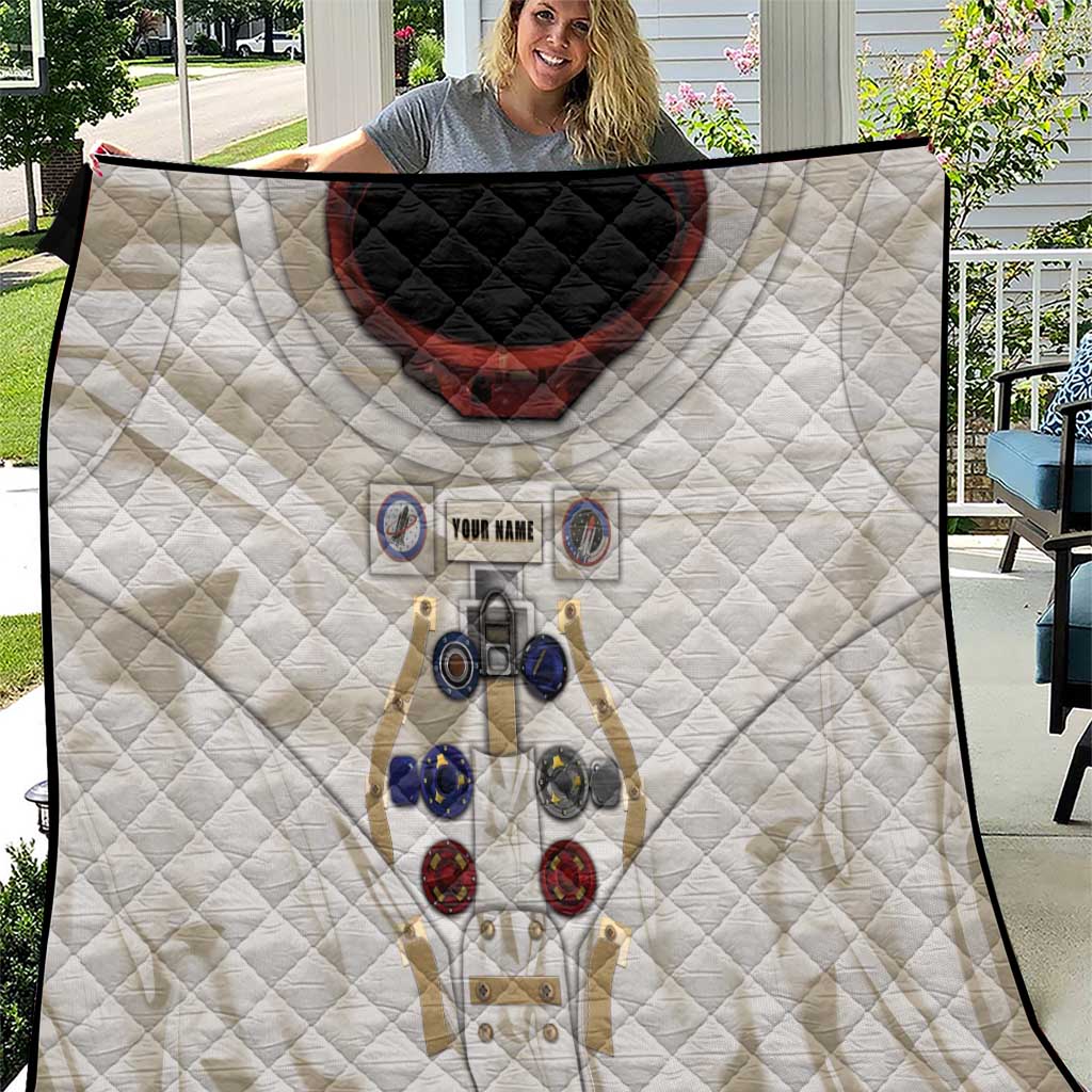Personalized Astronaut Quilt Space Explorer - Wonder Print Shop