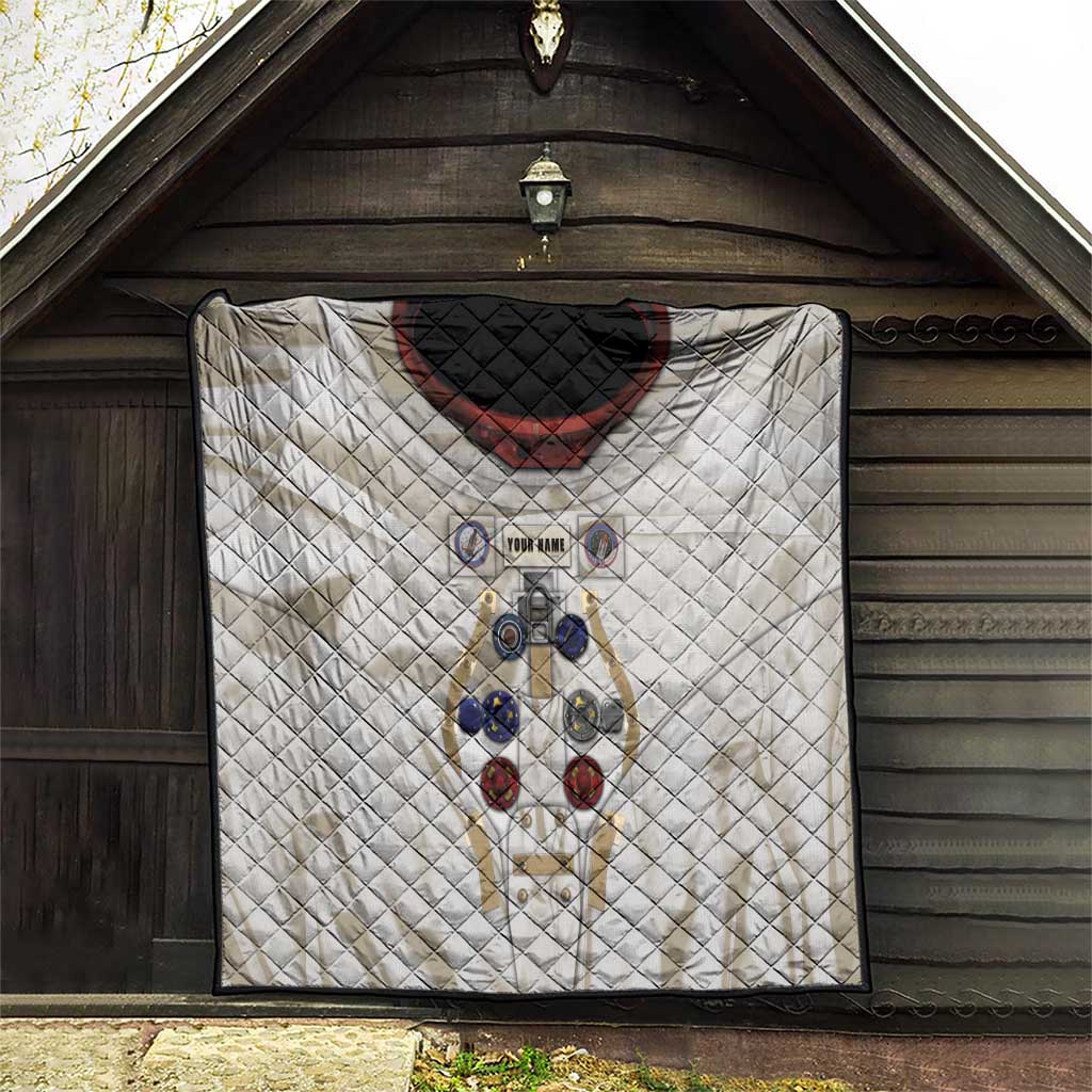 Personalized Astronaut Quilt Space Explorer - Wonder Print Shop