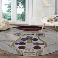 Personalized Astronaut Round Carpet Space Explorer - Wonder Print Shop