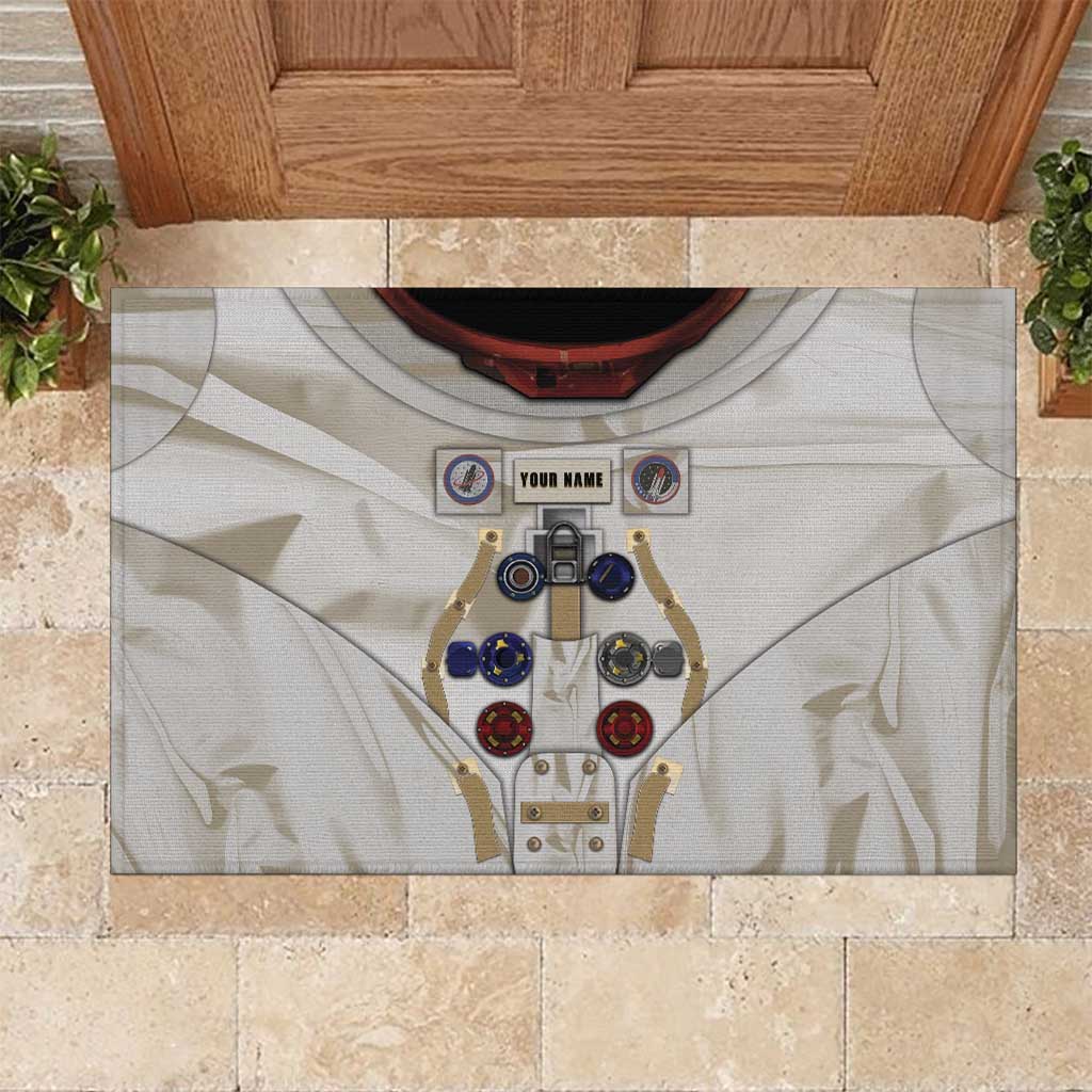 Personalized Astronaut Rubber Doormat Space Explorer - Wonder Print Shop