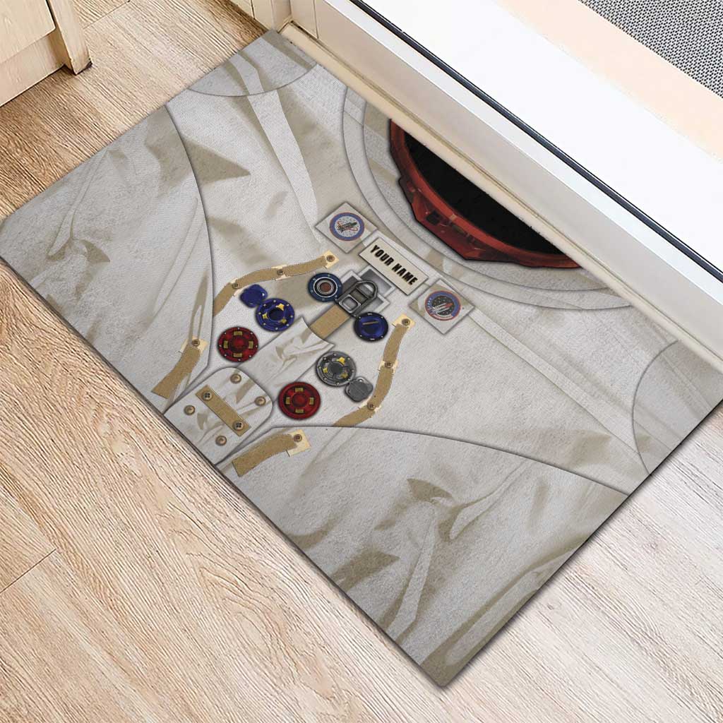 Personalized Astronaut Rubber Doormat Space Explorer - Wonder Print Shop