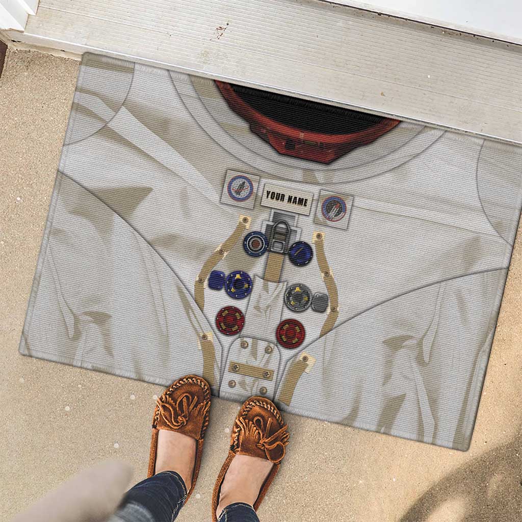 Personalized Astronaut Rubber Doormat Space Explorer - Wonder Print Shop