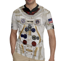 Personalized Astronaut Rugby Jersey Space Explorer - Wonder Print Shop