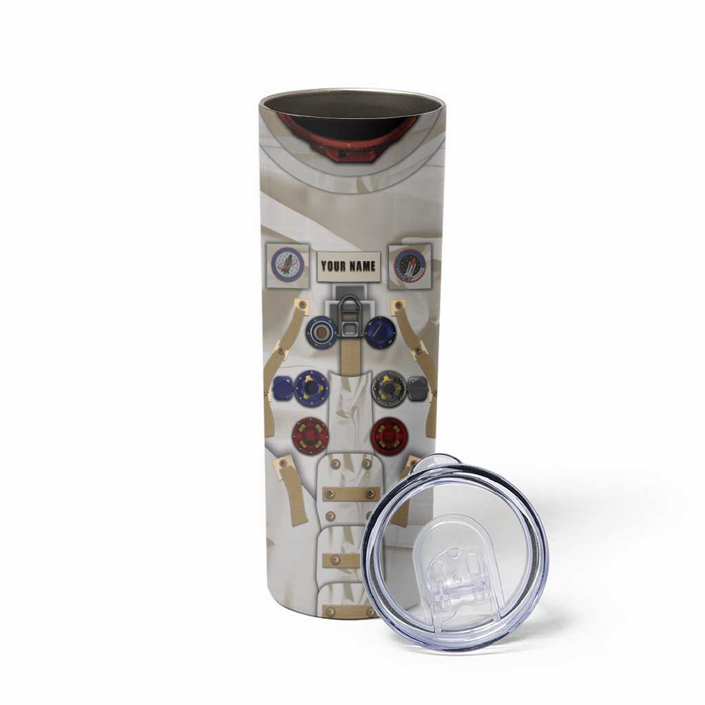 Personalized Astronaut Skinny Tumbler Space Explorer - Wonder Print Shop