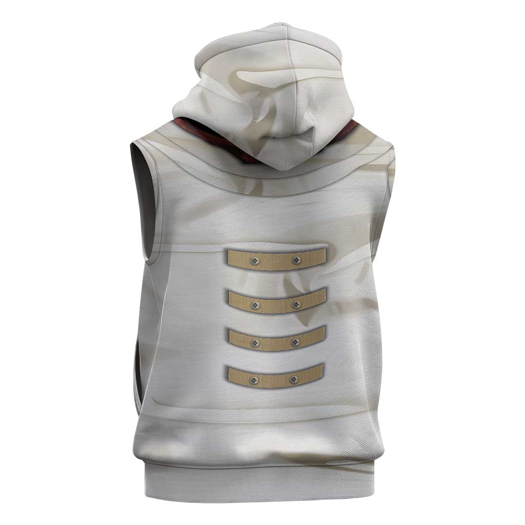 Personalized Astronaut Sleeveless Hoodie Space Explorer - Wonder Print Shop