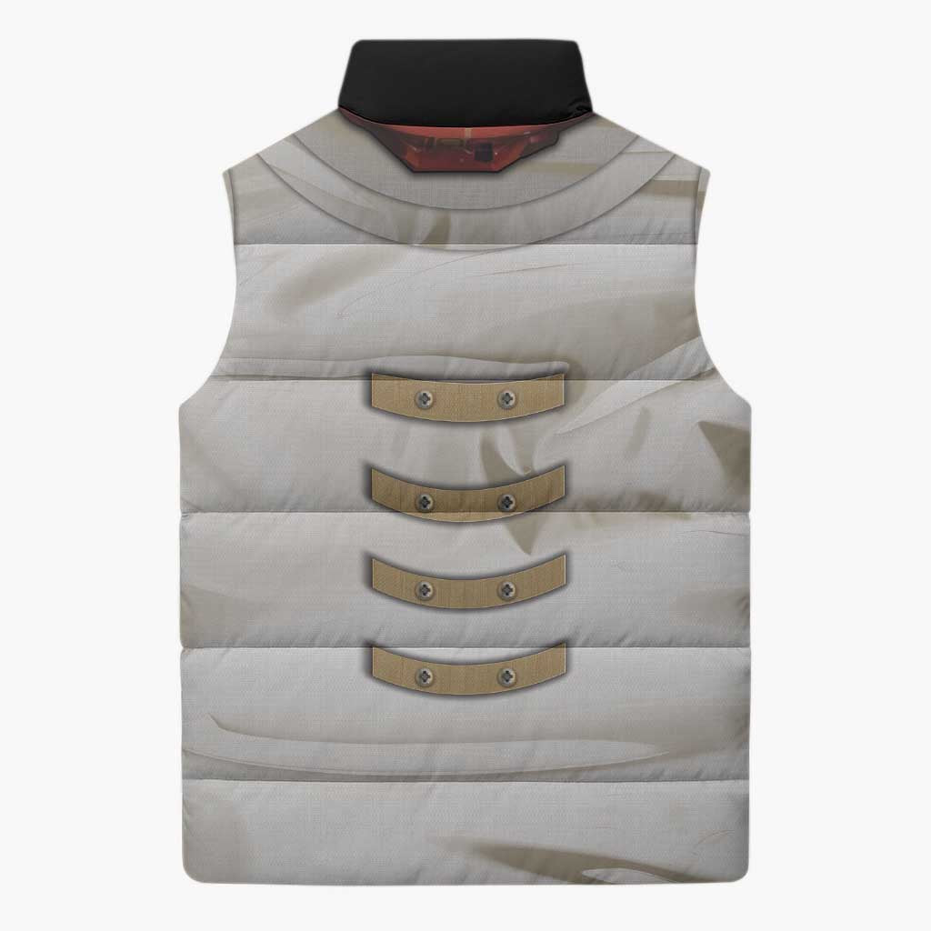 Personalized Astronaut Sleeveless Puffer Jacket Space Explorer - Wonder Print Shop