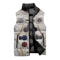 Personalized Astronaut Sleeveless Puffer Jacket Space Explorer - Wonder Print Shop