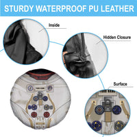 Personalized Astronaut Spare Tire Cover Space Explorer - Wonder Print Shop