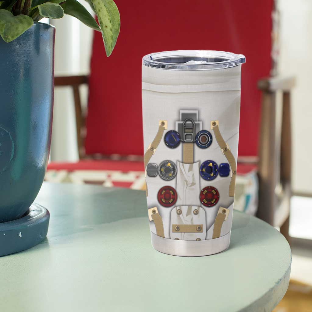 Personalized Astronaut Tumbler Cup Space Explorer - Wonder Print Shop