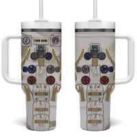 Personalized Astronaut Tumbler With Handle Space Explorer - Wonder Print Shop