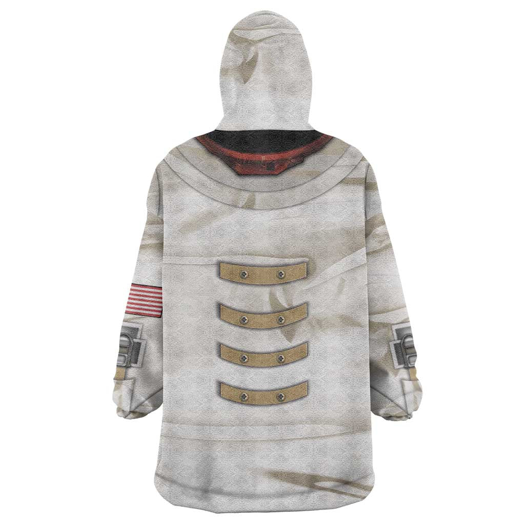 Personalized Astronaut Wearable Blanket Hoodie Space Explorer - Wonder Print Shop