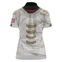 Personalized Astronaut Women Polo Shirt Space Explorer - Wonder Print Shop