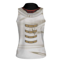Personalized Astronaut Women Sleeveless Polo Shirt Space Explorer - Wonder Print Shop
