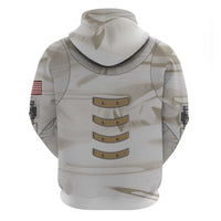 Personalized Astronaut Zip Hoodie Space Explorer - Wonder Print Shop