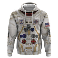 Personalized Astronaut Zip Hoodie Space Explorer - Wonder Print Shop