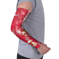 Poland Arm Sleeves Two White Eagles Fighting - Wonder Print Shop
