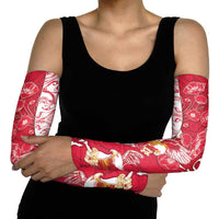 Poland Arm Sleeves Two White Eagles Fighting - Wonder Print Shop