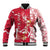 Personalized Poland Baseball Jacket Two White Eagles Fighting - Wonder Print Shop