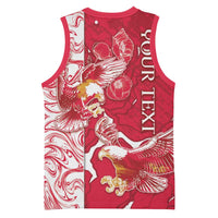 Personalized Poland Basketball Jersey Two White Eagles Fighting - Wonder Print Shop