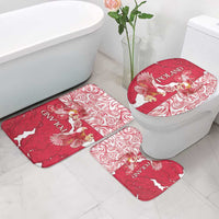 Poland Bathroom Set Two White Eagles Fighting - Wonder Print Shop