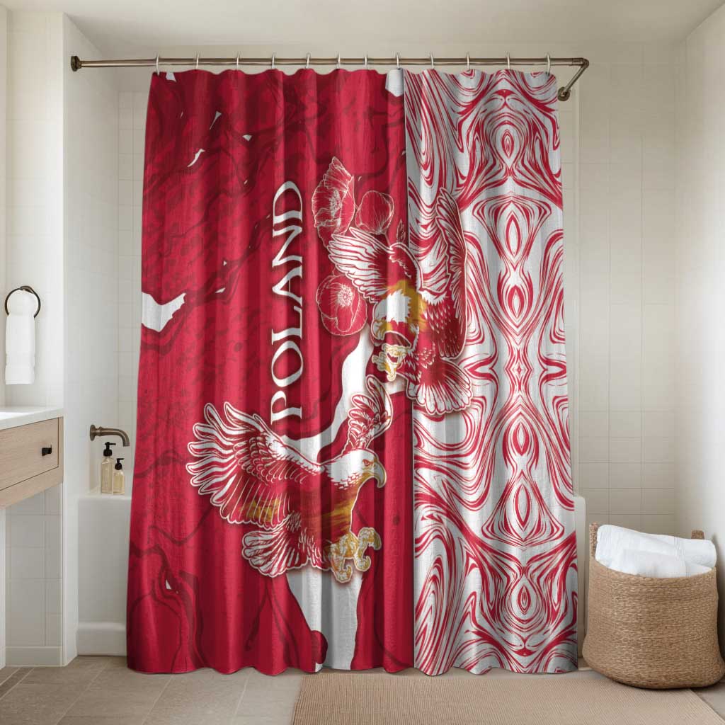 Poland Bathroom Set Two White Eagles Fighting - Wonder Print Shop