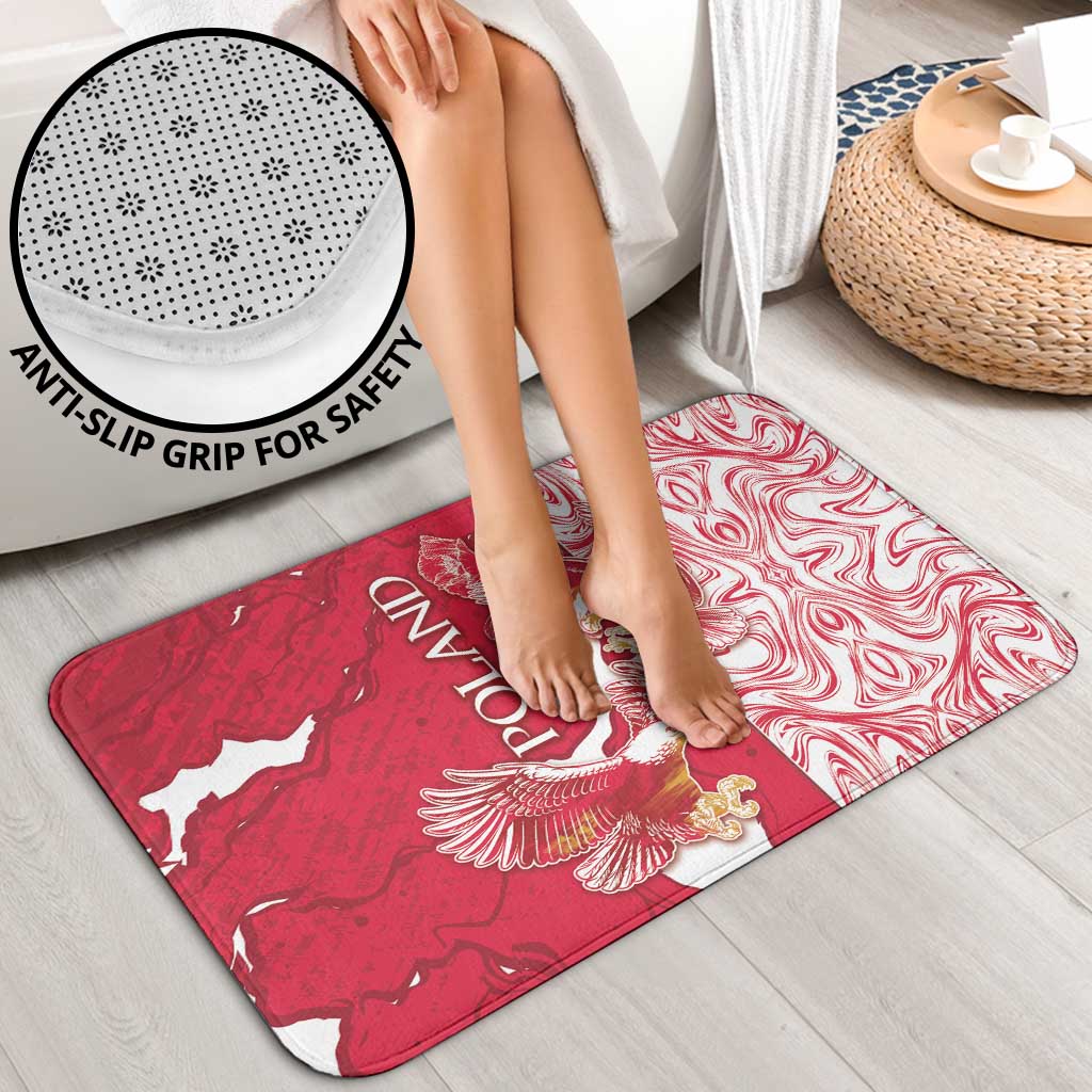 Poland Bathroom Set Two White Eagles Fighting - Wonder Print Shop