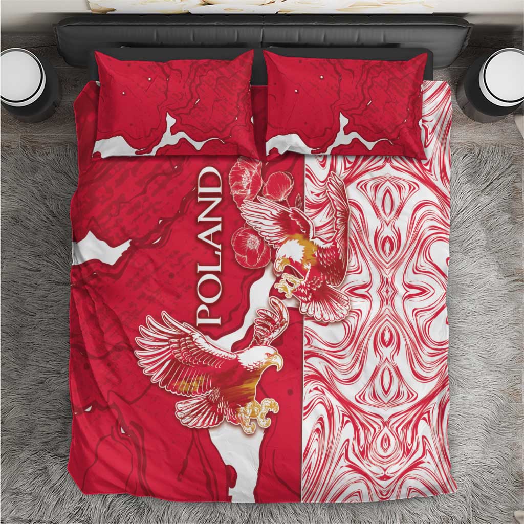 Poland Bedding Set Two White Eagles Fighting - Wonder Print Shop