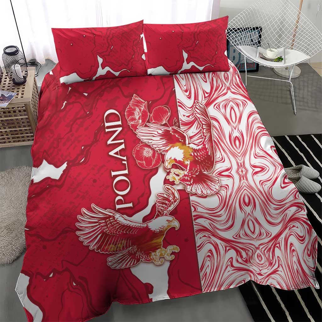 Poland Bedding Set Two White Eagles Fighting - Wonder Print Shop
