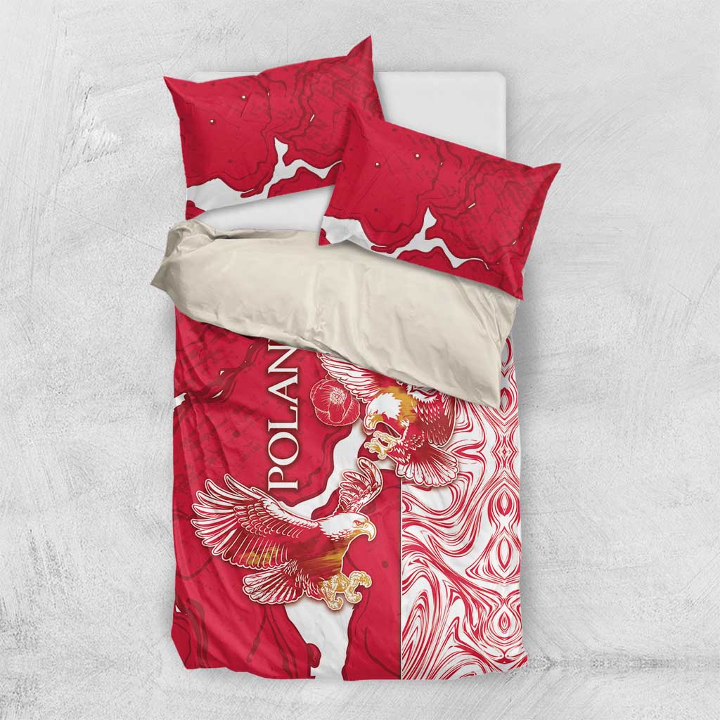 Poland Bedding Set Two White Eagles Fighting - Wonder Print Shop
